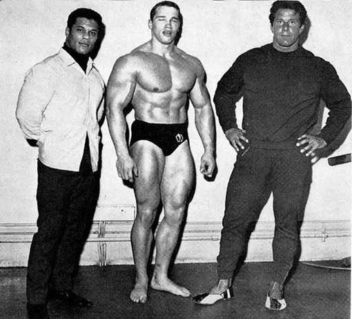 Young Arnold Schwarzenegger. He wasn’t thinking about politics then (18 pics)