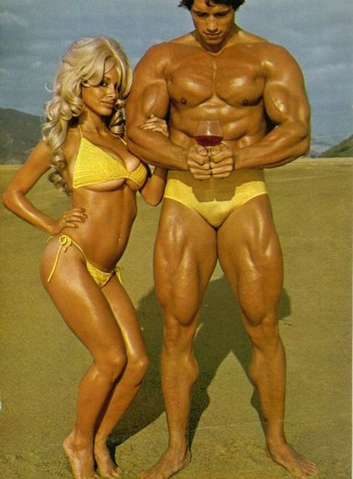 Young Arnold Schwarzenegger. He wasn’t thinking about politics then (18 pics)