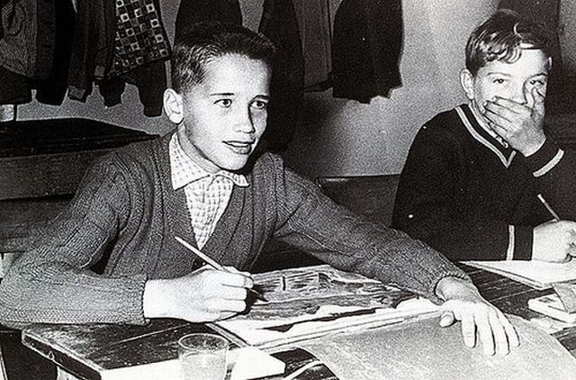 Young Arnold Schwarzenegger. He wasn’t thinking about politics then (18 pics)