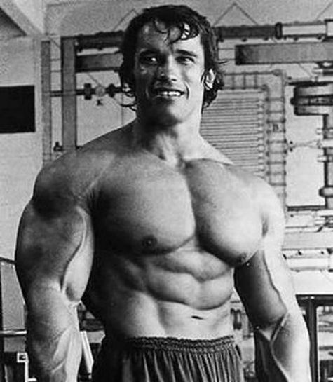 Young Arnold Schwarzenegger. He wasn’t thinking about politics then (18 pics)