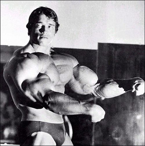 Young Arnold Schwarzenegger. He wasn’t thinking about politics then (18 pics)