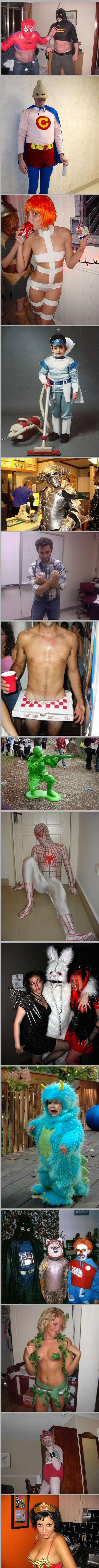 Weird and hilarious Halloween costumes (46 pics)