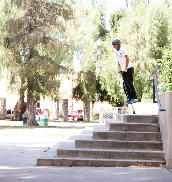 Fred Grzybowski - the world's top extreme pogo artist (14 pics)