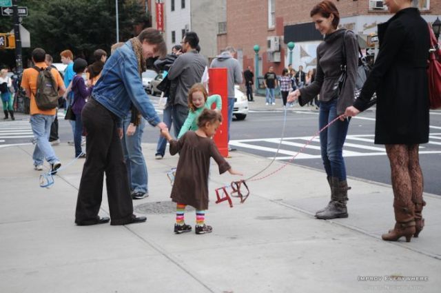 Interesting Flashmob - invisible dogs (22 pics)