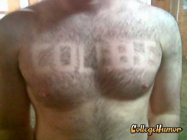 Chest haircuts (25 pics)