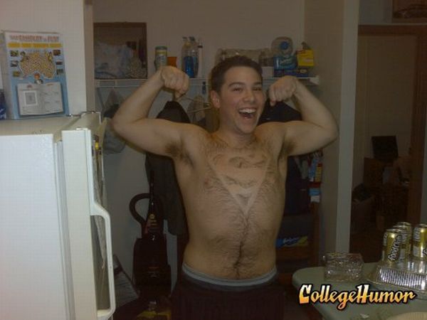 Chest haircuts (25 pics)