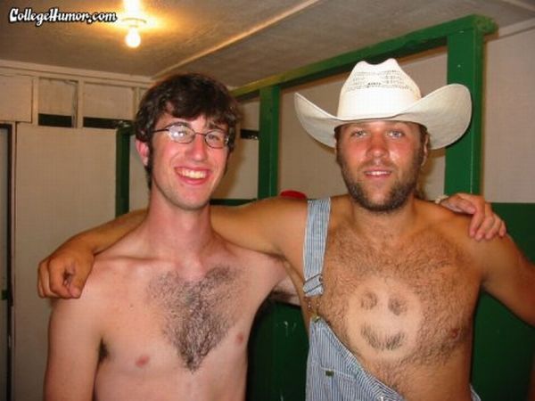 Chest haircuts (25 pics)