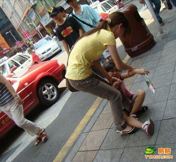How beggars work in China (15 pics)