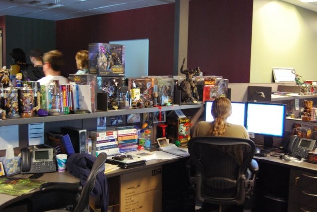 The office of Blizzard (106 pics)