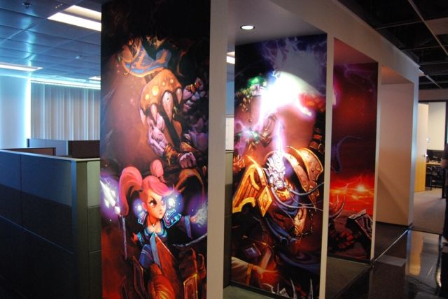 The office of Blizzard (106 pics)