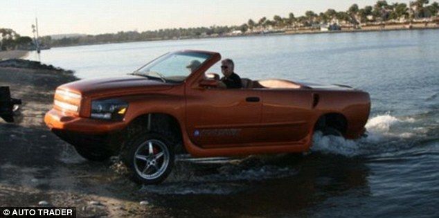The Python – a 60mph luxurious amphibious car (5 pics + 1 video)