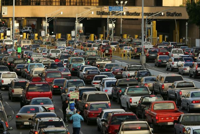 The Mexico - United States barrier (33 pics)