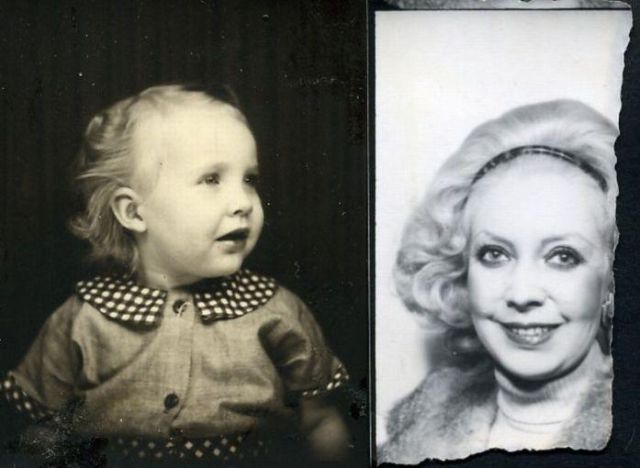 The life of a woman through a photo album (25 pics)