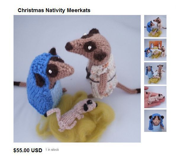 Weird and funny hand-made things you can find on Etsy! (56 pics)