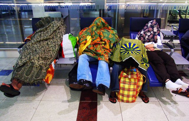 “Victims” of airports (35 pics)