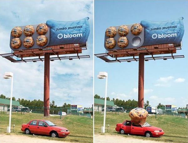Creative, funny, crazy, original billboards. Part 2 (93 pics)