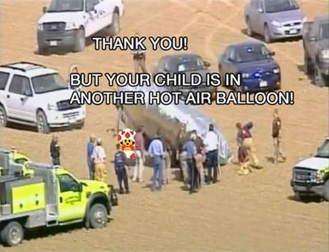 Balloon Boy - the latest big hoax (145 pics + 6 videos)