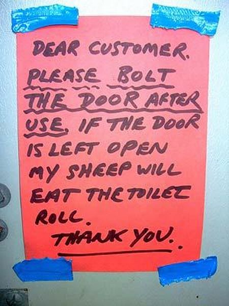 Humour with toilet signs    (26 pics)