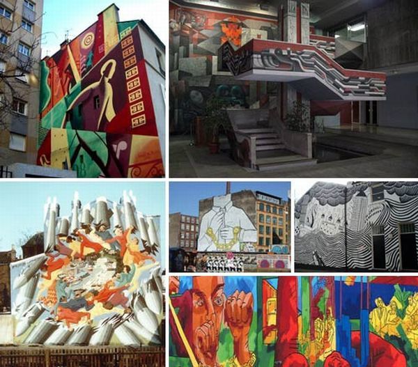 The best of wall murals (50 pics)