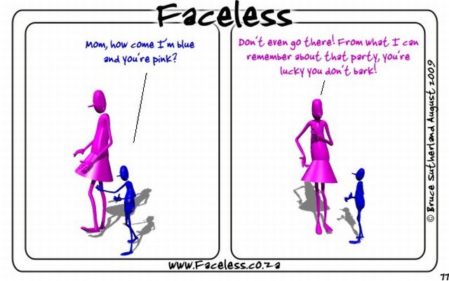 Faceless (35 pics)