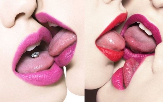 Beautiful lips make-up (21 pics)