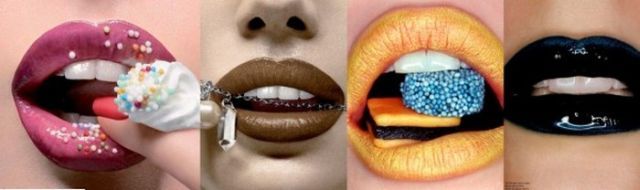 Beautiful lips make-up (21 pics)