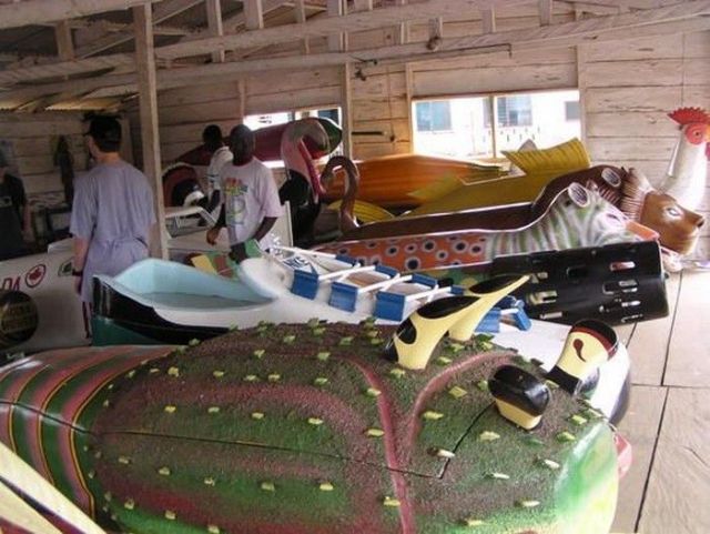 The Unusual Coffins of the Ga People (51 pics)