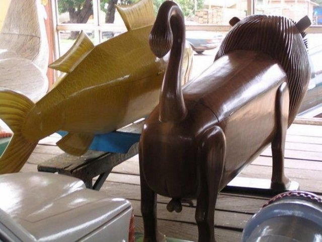 The Unusual Coffins of the Ga People (51 pics)