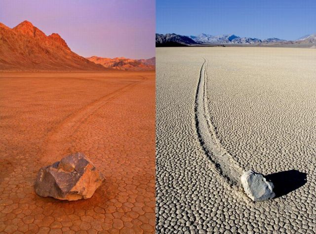 The Mysterious Sailing Stones of Death Valley (46 pics)