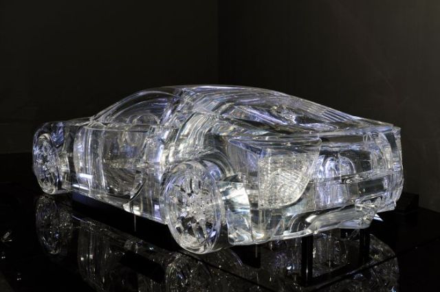 Full-Size Transparent Lexus Built by Japanese Architect (14 pics)