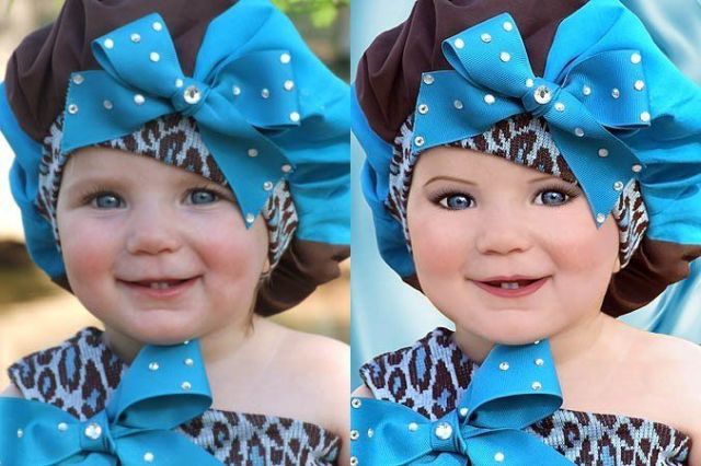 Creepiest “Professionally” Retouched Photos of Children! (80 pics)