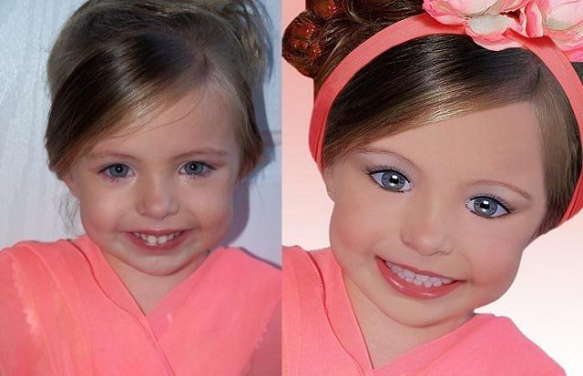 Creepiest “Professionally” Retouched Photos of Children! (80 pics)