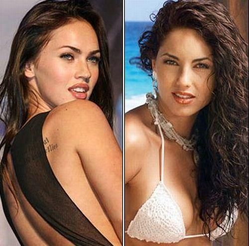Celebrities who look alike (26 pics)