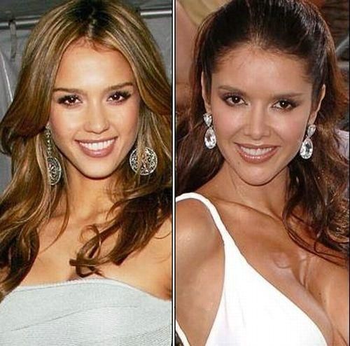 Celebrities who look alike (26 pics)