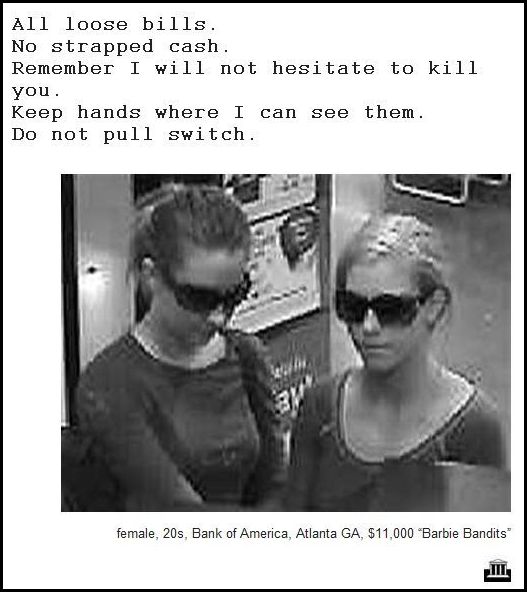 Demand Notes of Bank Robbers (64 pics)