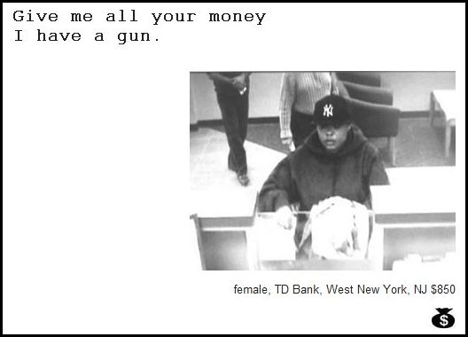Demand Notes of Bank Robbers (64 pics)