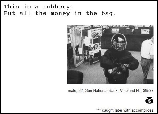 Demand Notes of Bank Robbers (64 pics)