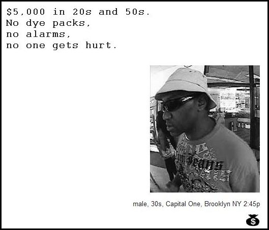 Demand Notes of Bank Robbers (64 pics)