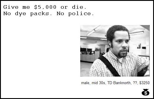 Demand Notes of Bank Robbers (64 pics)