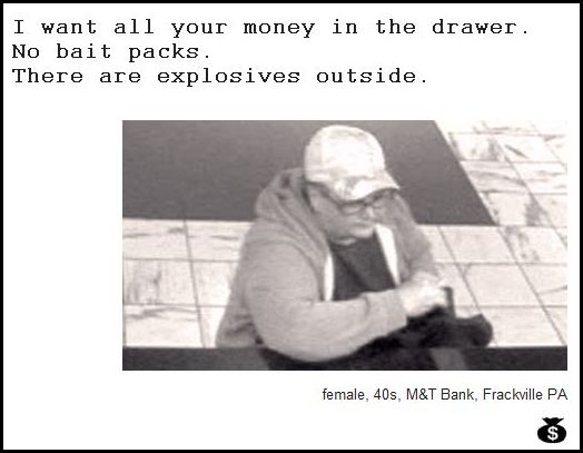 Demand Notes of Bank Robbers (64 pics)