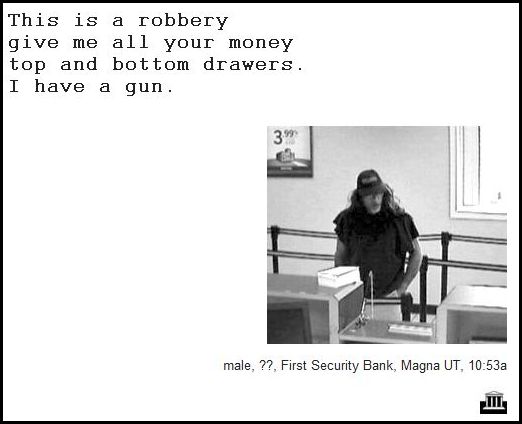 Demand Notes of Bank Robbers (64 pics)