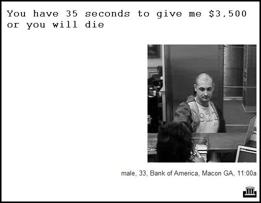 Demand Notes of Bank Robbers (64 pics)