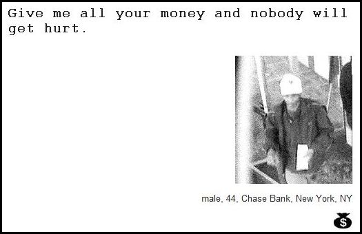 Demand Notes of Bank Robbers (64 pics)