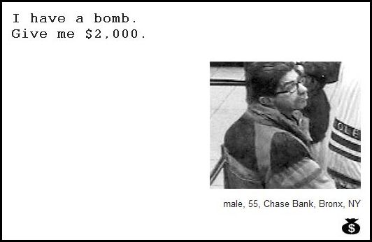 Demand Notes of Bank Robbers (64 pics)