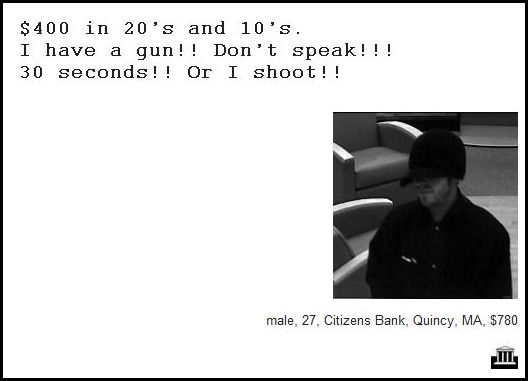 Demand Notes of Bank Robbers (64 pics)