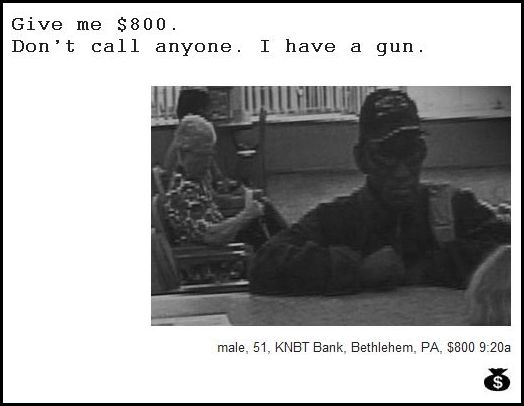 Demand Notes of Bank Robbers (64 pics)
