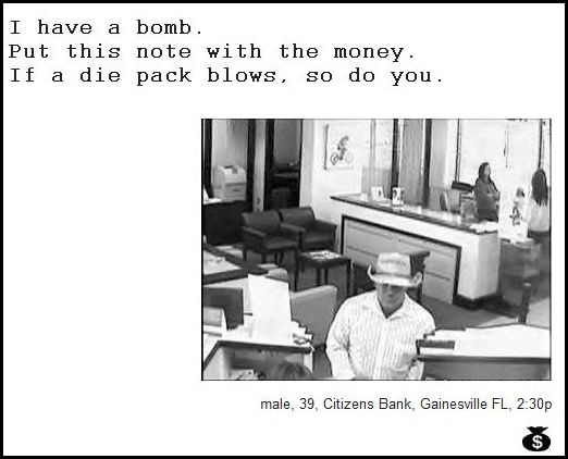 Demand Notes of Bank Robbers (64 pics)