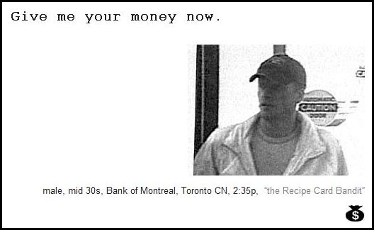 Demand Notes of Bank Robbers (64 pics)