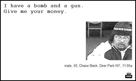 Demand Notes of Bank Robbers (64 pics)