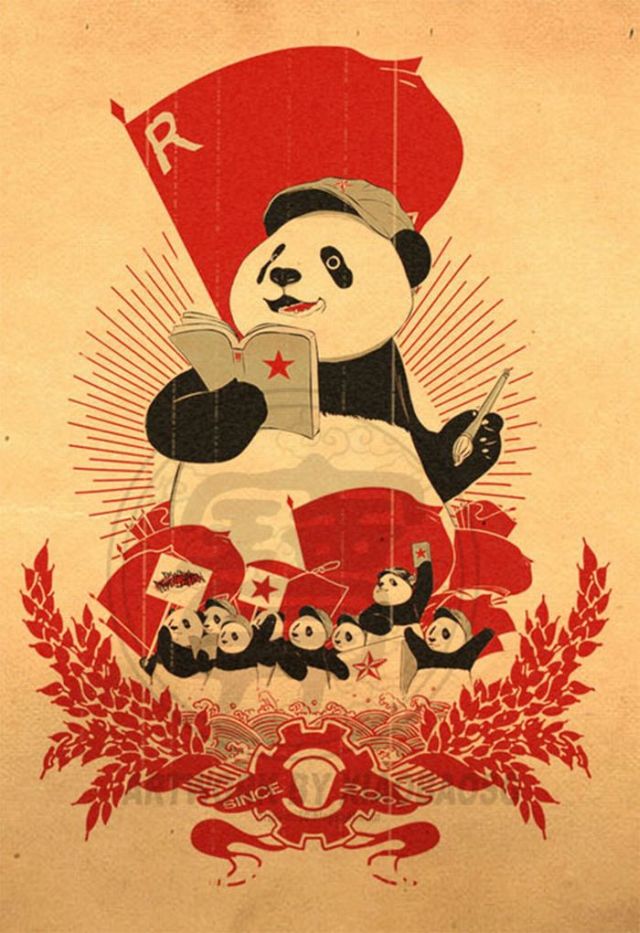 Güzel Panda Çizimleri